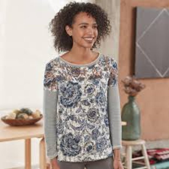 sundance boutique Tops Lace Pullover Poshmark